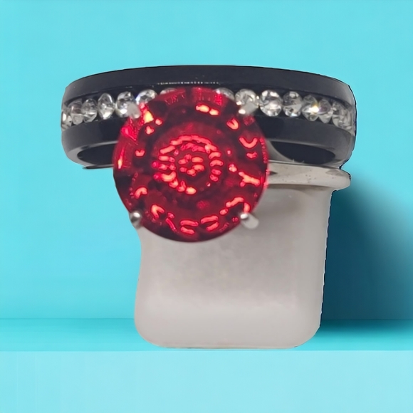 NEW Lustro Stella's Octillion Cut Swarovski Finest Zirconia in Sterling Silver - Picture 10 of 12